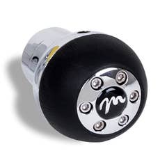 Chrome/Leather Shift Knobs