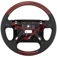 Leather/Wood Steering Wheel by Tourist Trophy