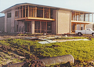 Moss Motors Building Its Warehouse For Car Parts Space, circa 1970s